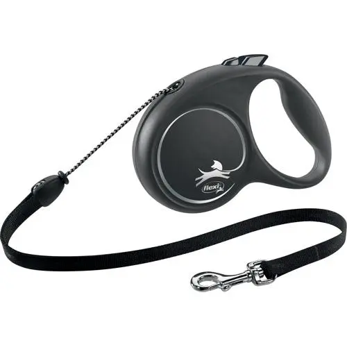Flexi Black Design bånd M 5 meter 20 kg sort